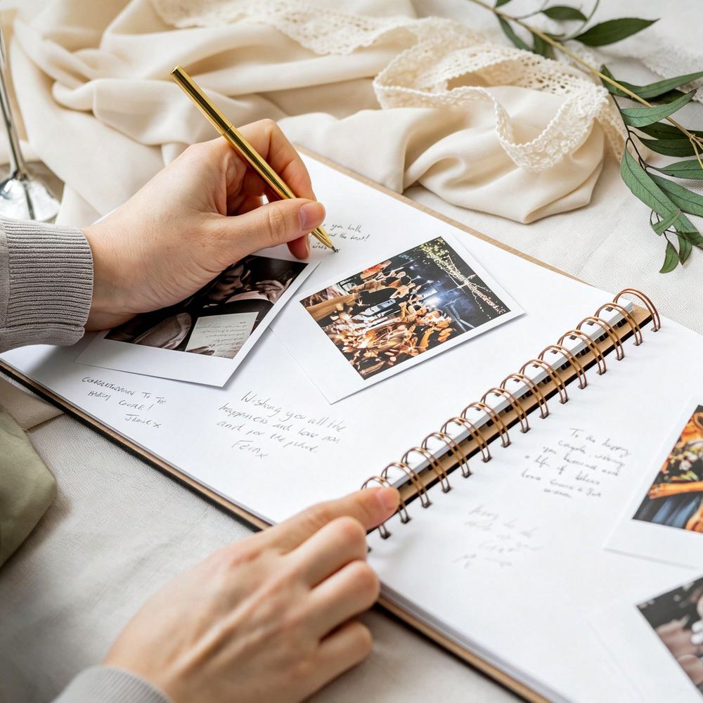 カスタマイズ可能なA4・A5木製ウェディングゲストブック、パ - Custom Photo Book のレビューと価格