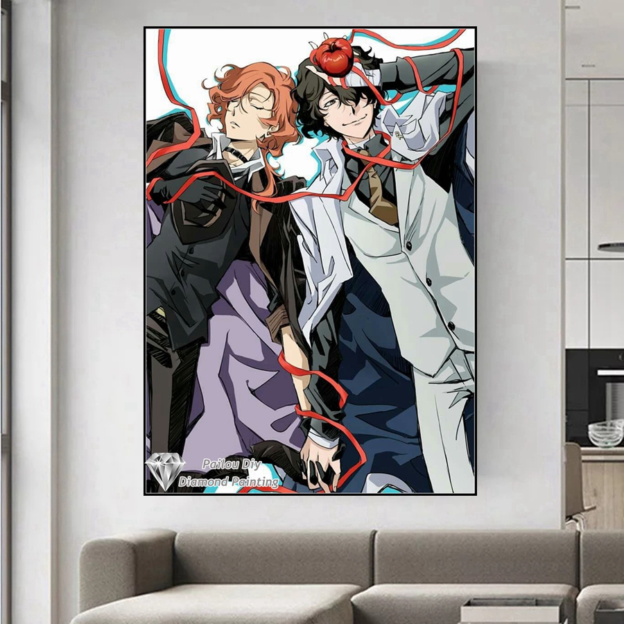 Bungou-ダイヤモンドペイント,刺embroidery, - Photo Mosaic Print のレビューと価格