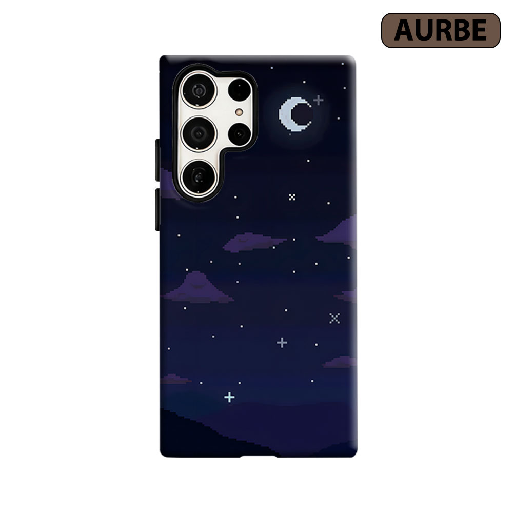 ピクセルナイトスカイスマホケース サムスンギャラクシーS26 - Custom Night Sky のレビューと価格