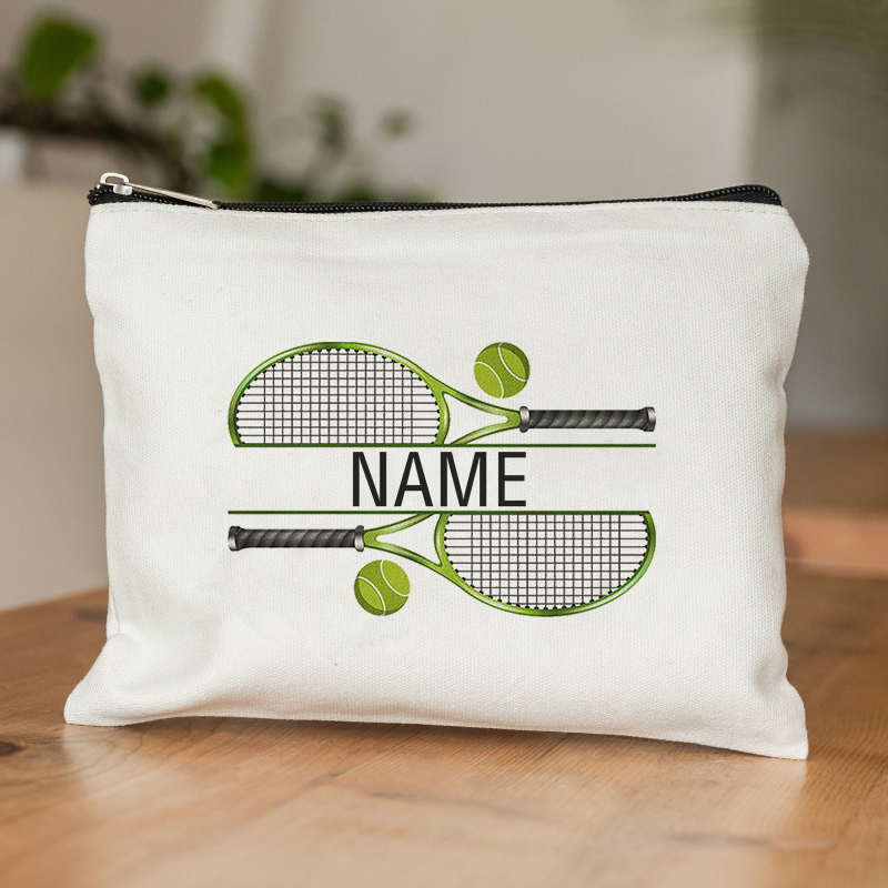 パーソナライズされたテニスカスタム名化粧バッグギフトテニス愛 - Personalized Name Box のレビューと価格