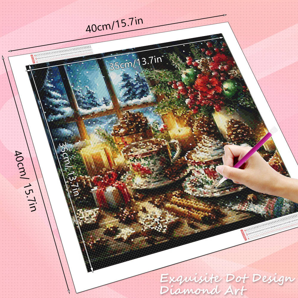 HUACAN ダイヤモンドペインティング コーヒーカップ ク - Photo Mosaic Print のレビューと価格
