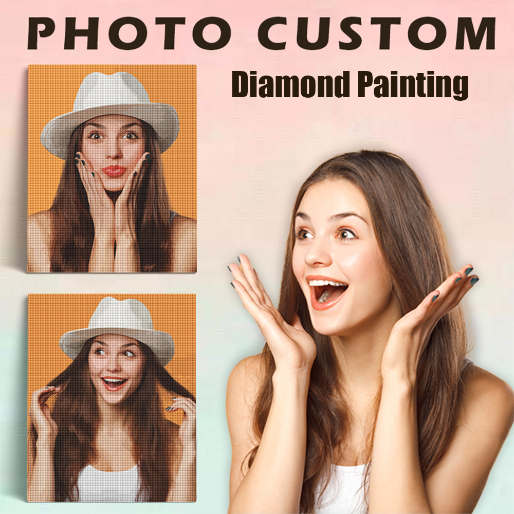 Evershine フルスクエアラウンドダイヤモンド絵画写真 - Photo Mosaic Print のレビューと価格