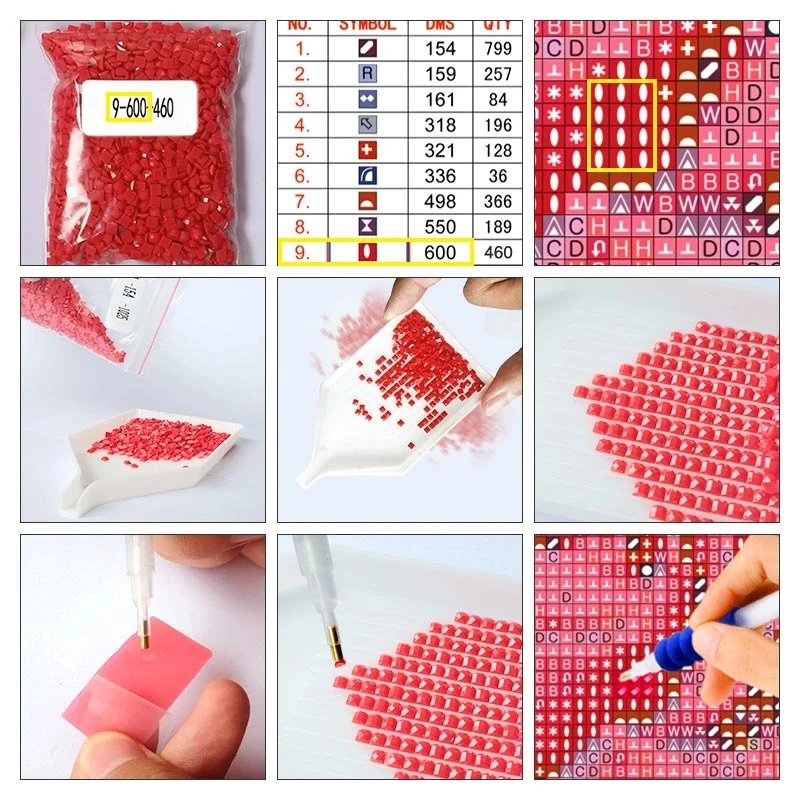 DIYフルドリルB-Billieダイヤモンドペインティング刺 - Photo Mosaic Print のレビューと価格