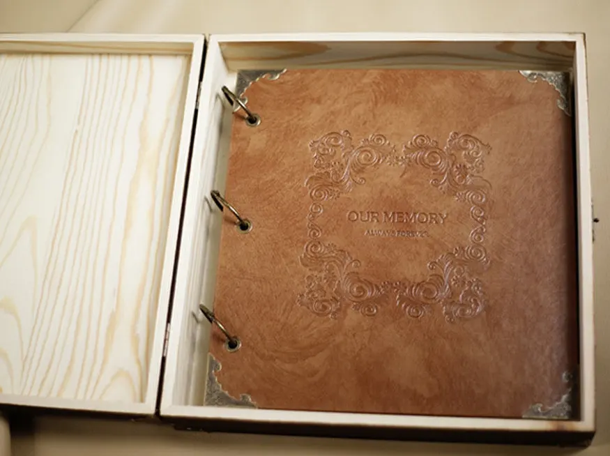 50 ページの素朴なイニシャルパーソナライズされたモノグラム - Custom Photo Book のレビューと価格