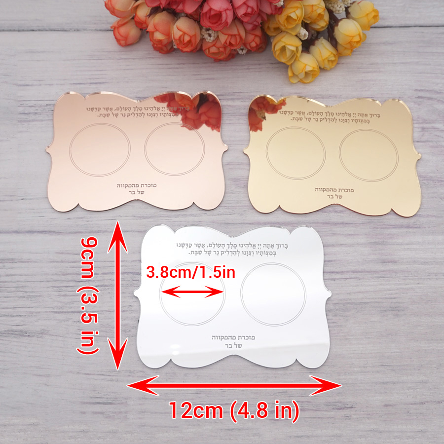 パーソナライズされた結婚式のテーブル装飾カスタム祈りディナー - Personalised Candle Label のレビューと価格